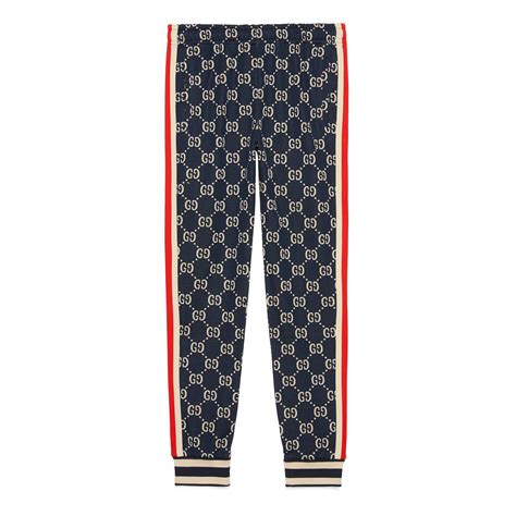 gucci jogging bottoms|gucci track pants men.